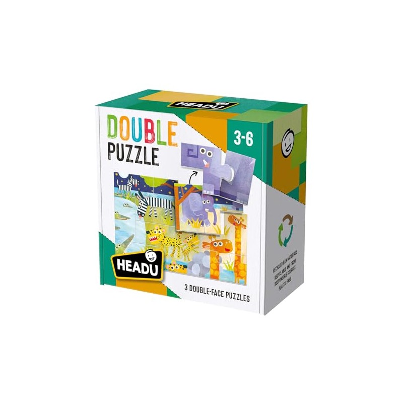 Headu MU28559 Learning Puzzle, Multi