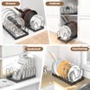 2PACK Pot Lid Organizers Inside Cabinet for Kitchen, Pots and