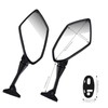 Pair Motorcycle Rearview Mirrors Left Right Replacement for CBR600RR CBR600