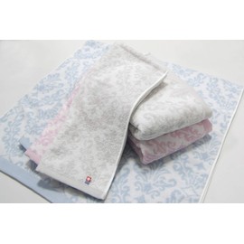 Japan Yutensil TQS1008552 P Face Towel, Pink, 13.4 x 31.5 inches (34 x 80 cm), Imabari Towel, Julia