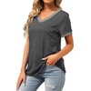 Tshirts Shirts for Women V Neck Short Sleeve Tops Basic