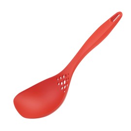 Kai KAI KITCHEN DH8161 Tabletop Pot, Convenient for Serving and Serving Soup, Spoon, Dishwasher Safe, Red, Made in Japan