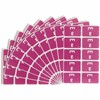 Smead AlphaZ ACCS Color-Coded Alphabetic Labels, Letter E, Purple, 100