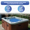 Blue Wave NS098 12-mil Solar Blanket for Hot Tubs, 7-ft