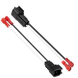 2 Pack 72-5600 Speaker Harness Replacement for Ford Speaker Wire Harness Adapter Replacement for Ford F150 F250 Escape Mustang Lincoln Mercury Mazda Speaker Wiring Harness Adapter