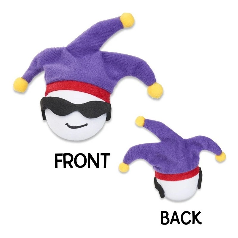 Coolballs Cool Jester Car, Truck, SUV, Jeep Antenna Topper Auto