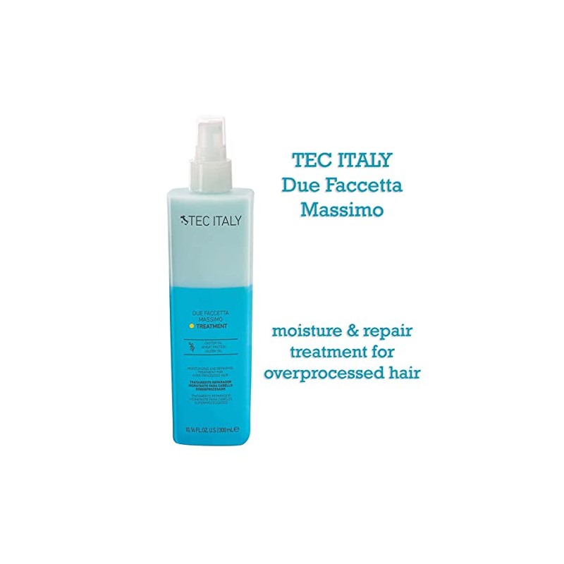 Tec Italy Heal Dimension, Due Faccetta Massimo, Hidro Nourishing Treatment