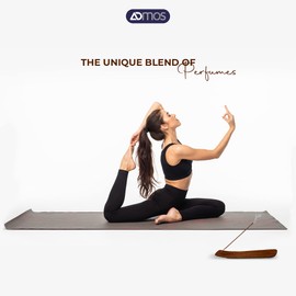 ADMOS 50 Citronella Incense Sticks With Wooden Holder Ideal For Indoor, Outdoor | Incense Sticks | Incense Holder | Insense Stick Kit | Incense | Insense | Insense Stick