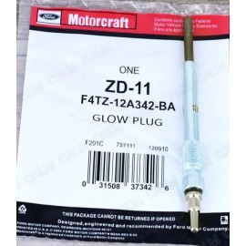 Motorcraft 4X ZD-11 OEM F4TZ-12A342-BA Diesel Glow Plugs FIT Ford F-250 F250 E350 7.3L V8