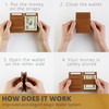 GARZINI Magic Wallet For Men, Minimalist Wallet with RFID card