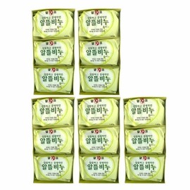 Malpyo Economical Soap Cucumber 140g / 말표 알뜰비누 오이 140g X 3개입 X 5개 (WB6A22E)