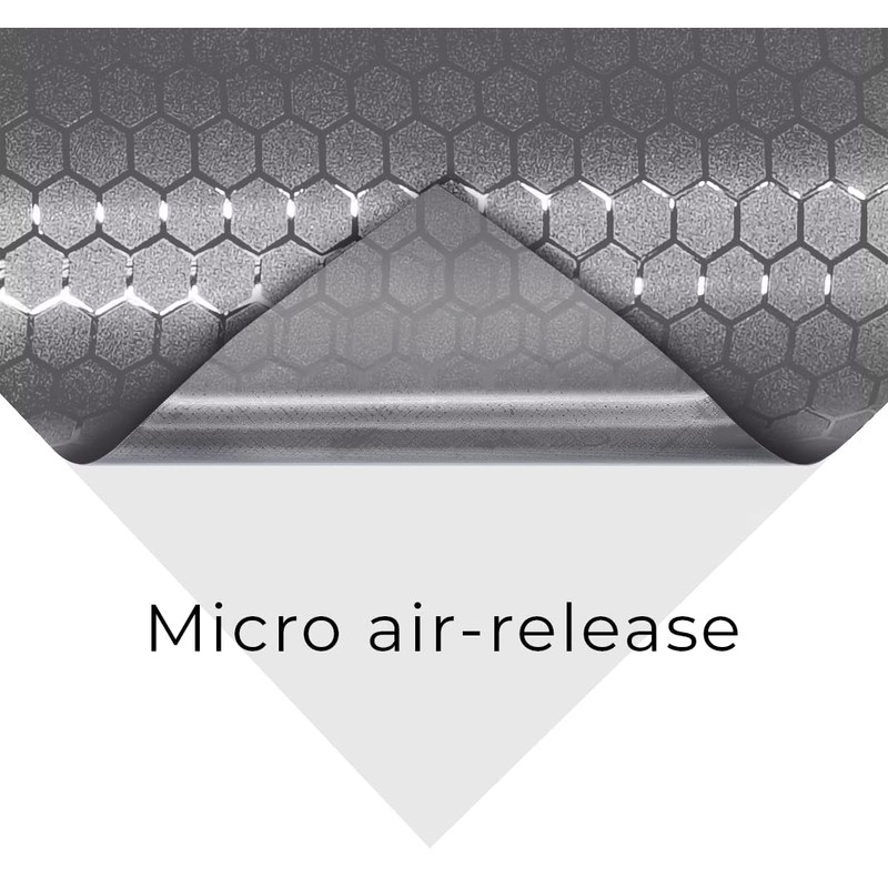 VViViD+ Hexagon Frosted Window Film Privacy Vinyl (10ft x 5ft)