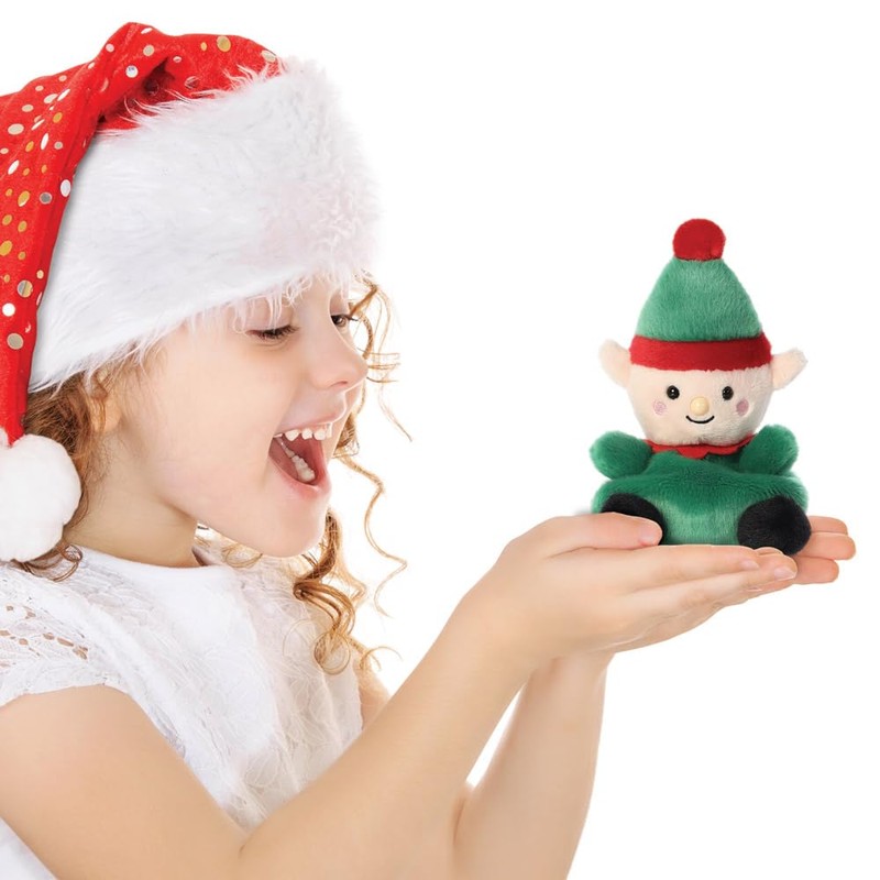 Aurora, 99393, Palm Pals Jolly Elf 5In, Soft Toy, Green