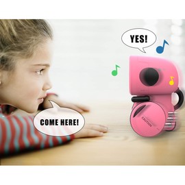 KaeKid Robot Toys for Kids,Educational Toys,Sing,Speak,Dance,Walk in Circle,Touch Sense,Voice Control, Learning Partners and Fun Playmates(Pink)
