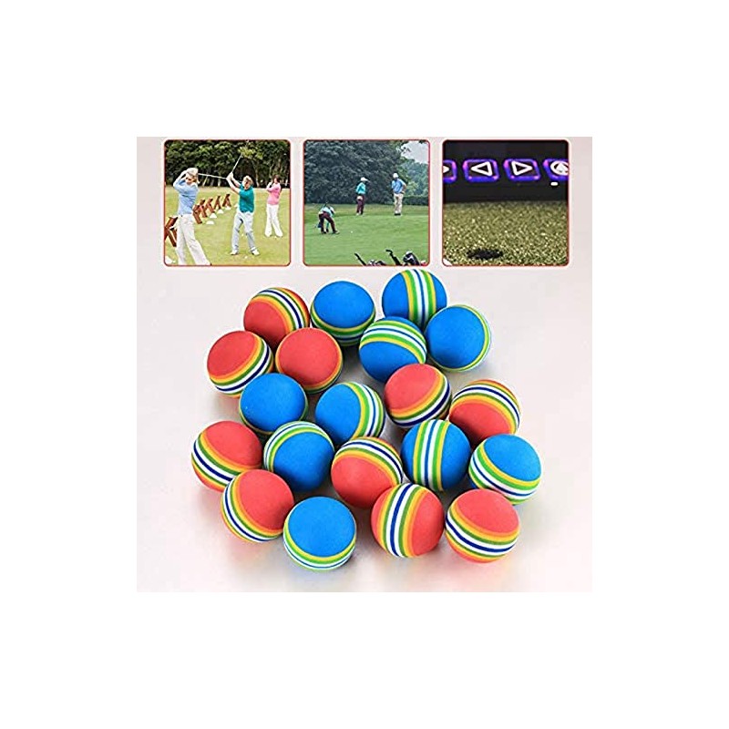 CeaHoify 20 Pcs Soft Foam Golf Balls for Practice -
