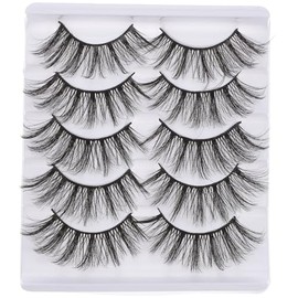 Beavorty Individual Fake Lashes Synthetic False Eyelashes Box 3d Cluster Lash Extensions for Women Diy Kit