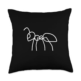 Fire Ant Themed Print Graphic Design Lover Gift Men Women Throw Pillow