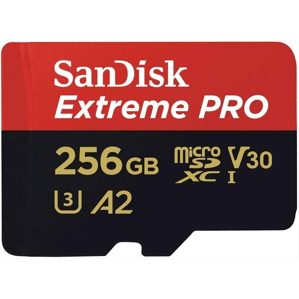 microSDXC 256GB SanDisk Extreme PRO SDSQXCD-256G-GN6MA R:200MB/s W: 140MB/s UHS-I
