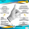 Minadax ESD Anti-Static Gloves Finger-TIP - 5 Pairs, Size L/9