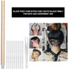 Pluma de Afeitar para Cejas, Herramienta para Peinar el Cabello,
