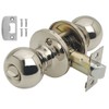 Bala Door Knob - Privacy Set - Polished Stainless Steel