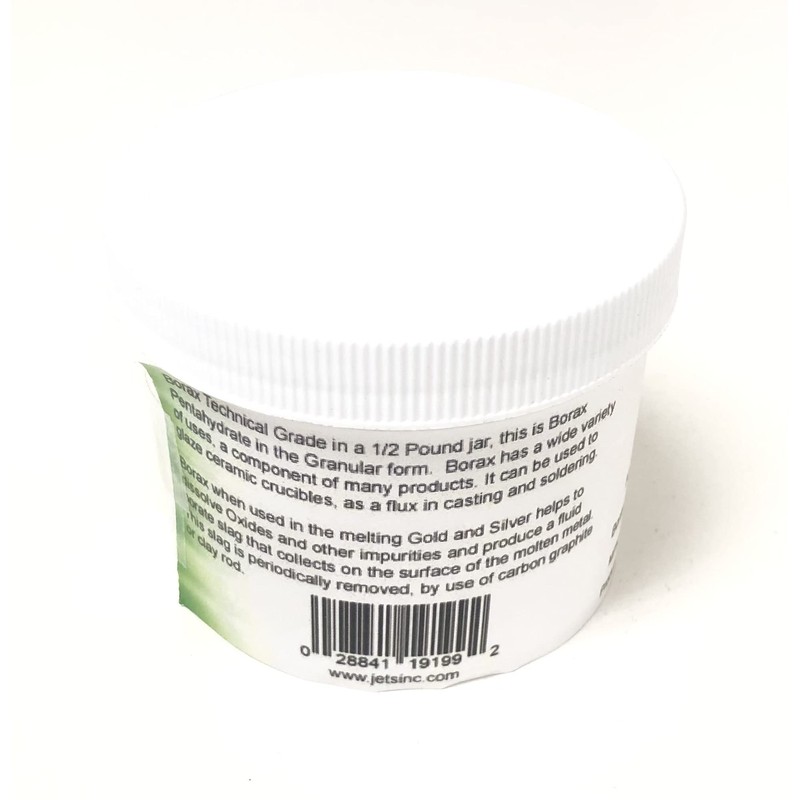 Borax 1/2 Pound Container Melting Flux 8 Oz. To Glaze