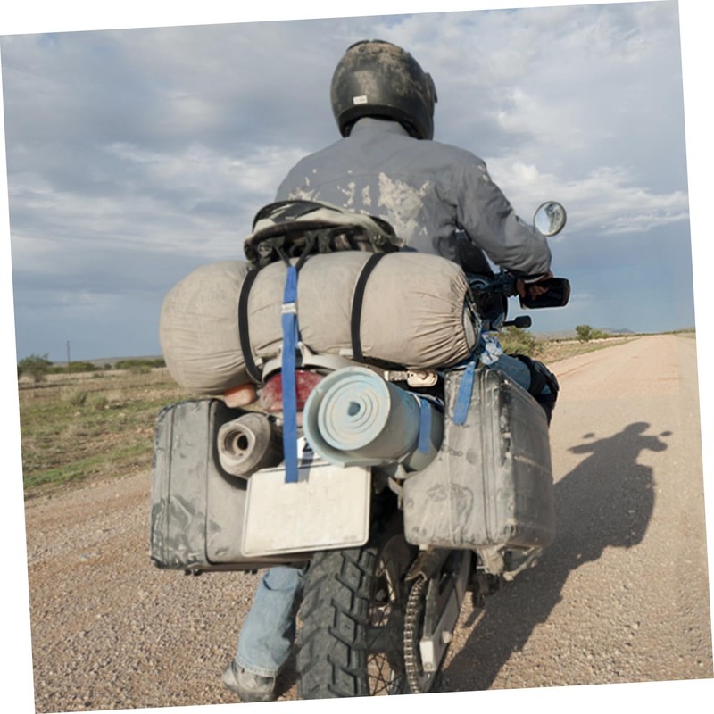 CHILDWEET Motorcycle Bicycle Straps High Stretch Elastic Bungee Cords Flat