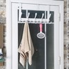 Dseap Over The Door Hook Hanger - 5 Tri Hooks,