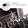 SAFIGLE Hairdressing Tool Storage Organizer Box Removable Compartment 10-Piece Capacity