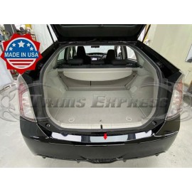 Trims Express 2010-2015 Toyota Prius Rear Bumper Trim Cover Accent Stainless Trunk Door