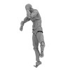 Figure Model PVC Action Figure Drawing Model Movable Joint Pedestal