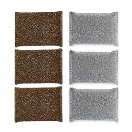 Univen Sponge Gold or Silver Color Non Scratch Polyester and Polyurethane by Sterlings Made in Israel (6)