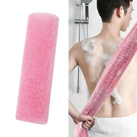WALWAL African Net Bath Sponge, Back and Foot Exfoliating Body Scrub Mesh, Quick-Dry Mesh for Men & Women, Deep Cleanse