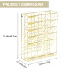 TQVAI Wall File Organizer, 5 Tier Hanging File Organizer with