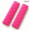 Plush Seat Belt Shoulder Pads for Car Travel – Soft