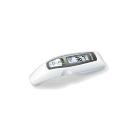 Beurer FT65 3-in-1 Digital Thermometer - Non-Contact Infrared Thermometer w/Memory Slots - Large Display w/Fever Alarm, High Accuracy Forehead Thermometer for Adults and Kids (Ear/Forehead)