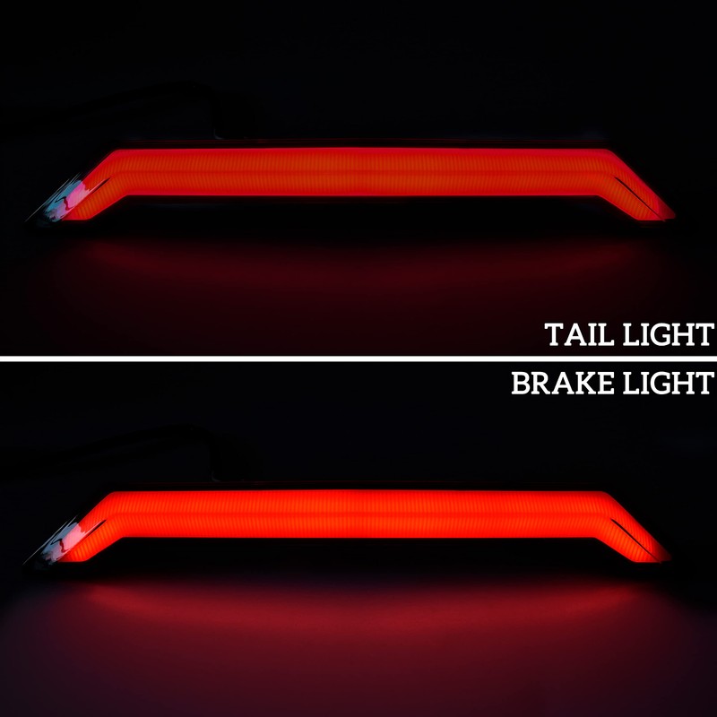 SAUTVS Center Tail Light 3rd Brake Stop Lamp for Polaris