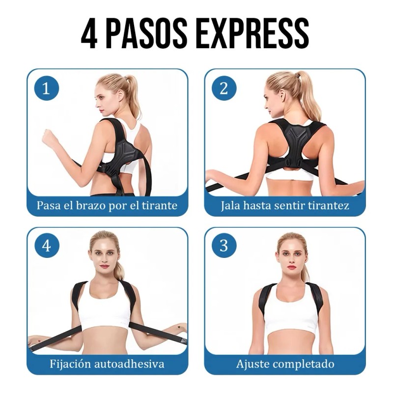 Adjustable Back Shoulder Posture Corrector Belt Clavicle