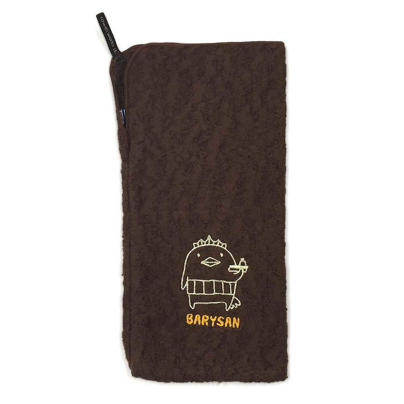 Imabari Towel Bali-san 10 Colors Plastic Bottle Pouch, 9.1 x