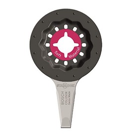 BOSCH OSL050K 1-Piece 1/2 In. Starlock Oscillating Multi Tool Soft Materials Bi-Metal Teak Sealant-Removal Knife for Removing Caulk and Sealants