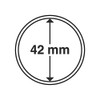 Leuchtturm 318006 Coin Capsules Inner Diameter 42 mm