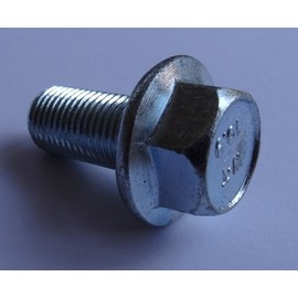 (1) M12-1.25 x 25mm JIS Hex Head Flange Bolt - Small Head, Class 10.9 Zinc