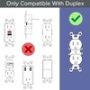 4 Pack - SnapPower GuideLight [For Duplex Outlets] - Replaces