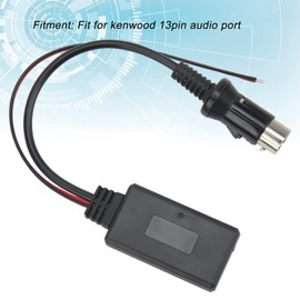 Fydun 13Pin Adaptador Audio 5.0 Módulo Inalámbrico de Audio Adaptador de Cable de Radio del Coche Estéreo de Piezas para