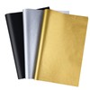 CHRORINE 45 Sheets Metallic Tissue Paper Bulk Wrapping Paper Gold