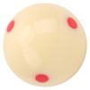 Akozon Billiard Training Ball Cue Ball With Red Dots Uk