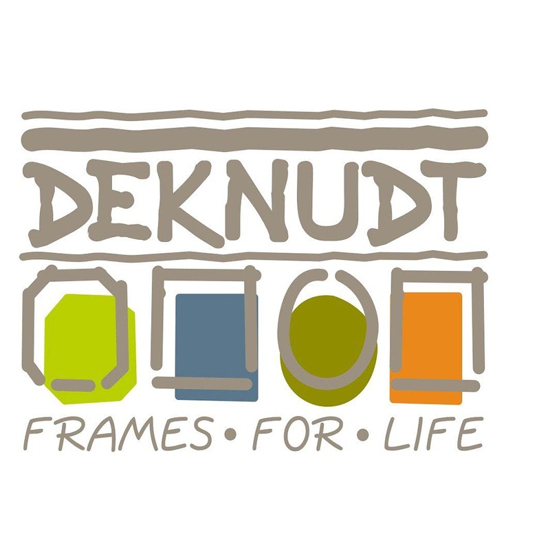 Deknut Burl Wood Photo Frame with Gold Inner Rim, Wood,