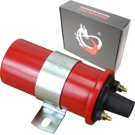 AIP Electronics Dragon FIRE Performance Replacement Ignition Coil Compatible with All Mercruiser OMC Sterndrive & Inboard w/Thunderbolt IV & V Ignition Replaces 805570A2 18-5438 OEM Fit CFCAN-M