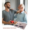Magicoco Papa Cuddly Blanket Gift for Dad, Sloth Blanket, Father's