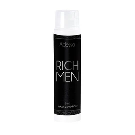 Adessa Rich Men 2-in-1 Duschgel & Shampoo, Vegan, 200 ml